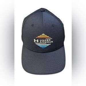 Under Armour Blitzing Mesh Snapback Hat Navy OSFM